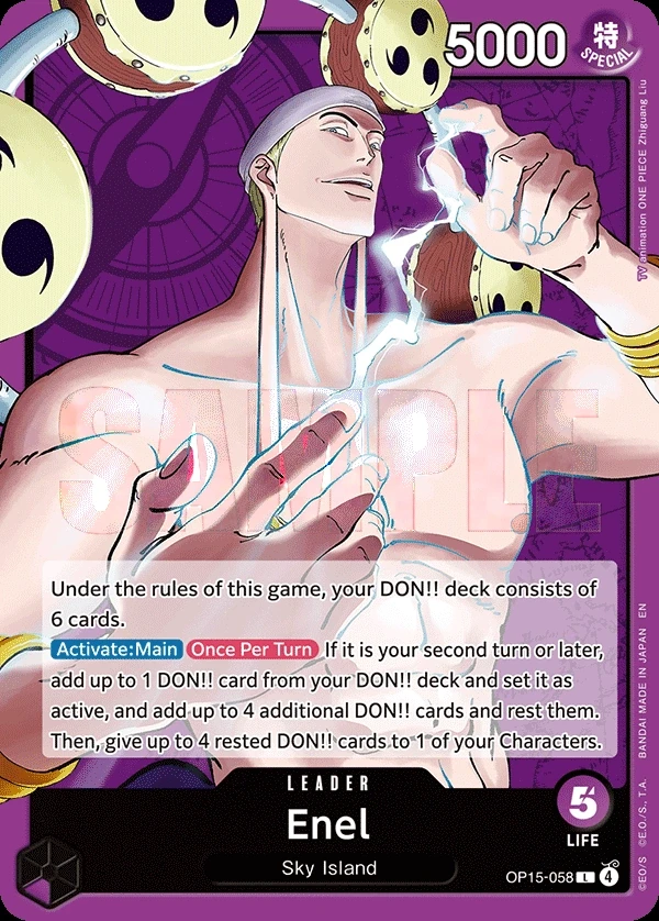 Enel (OP15-058) One Piece card