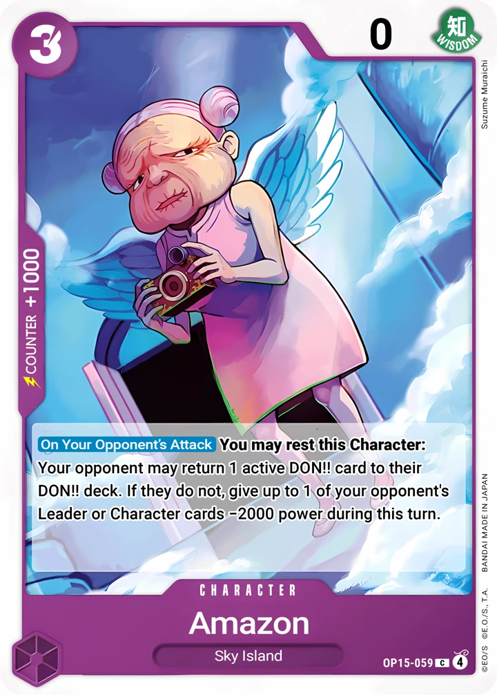 Amazon (OP15-059) One Piece card