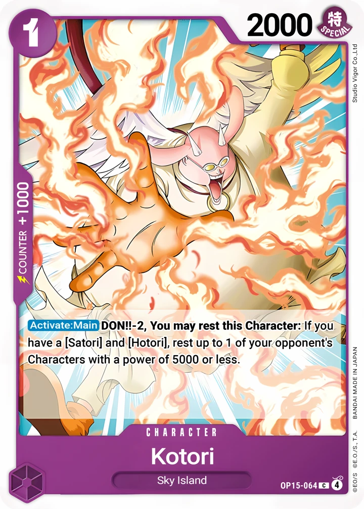 Kotori (OP15-064) One Piece card