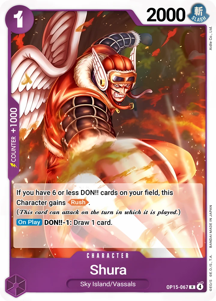 Shura (OP15-067) One Piece card