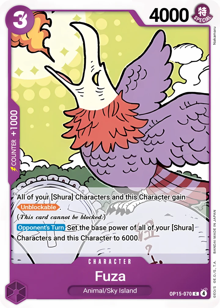 Fuza (OP15-070) One Piece card