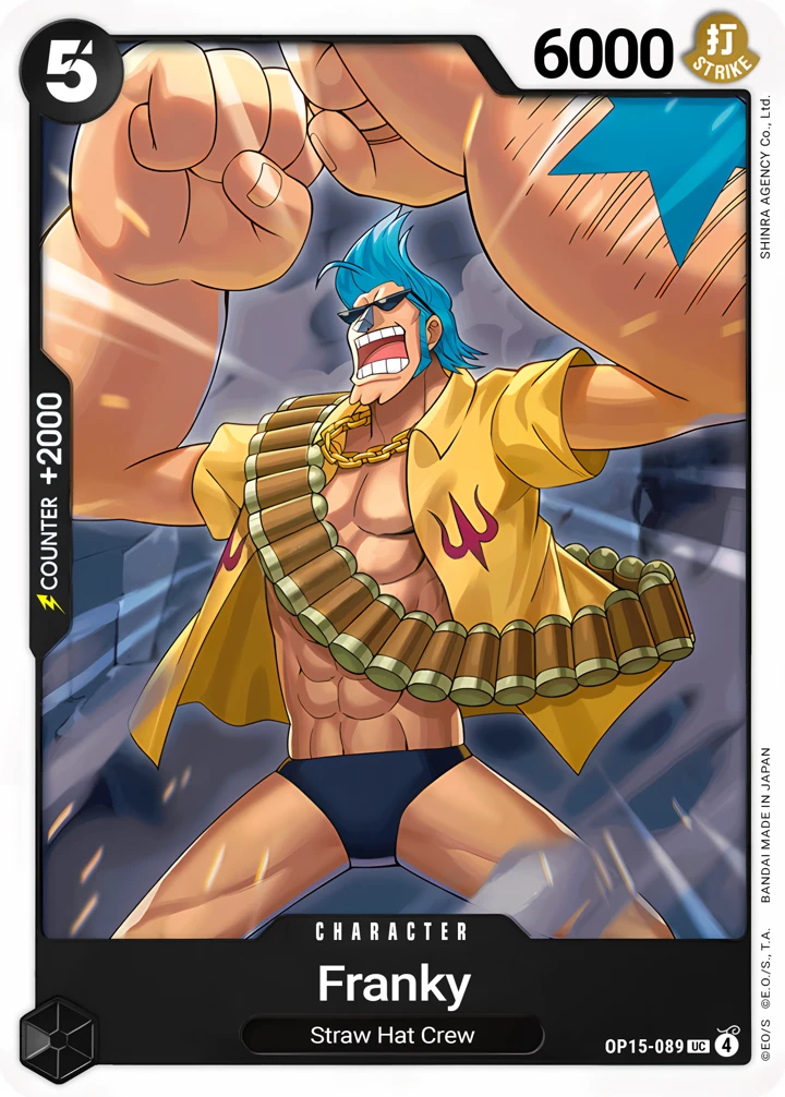 Franky (OP15-089) One Piece card