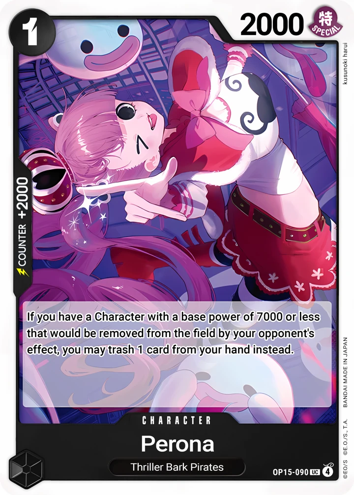 Perona (OP15-090) One Piece card
