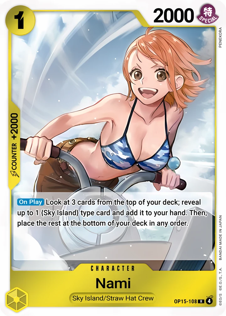 Nami (OP15-108) One Piece card