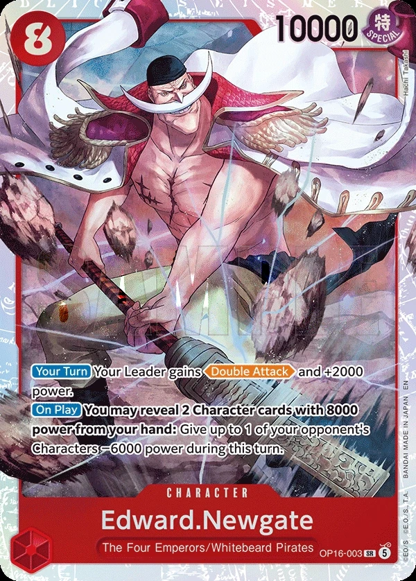 Edward.Newgate (OP16-003) One Piece card