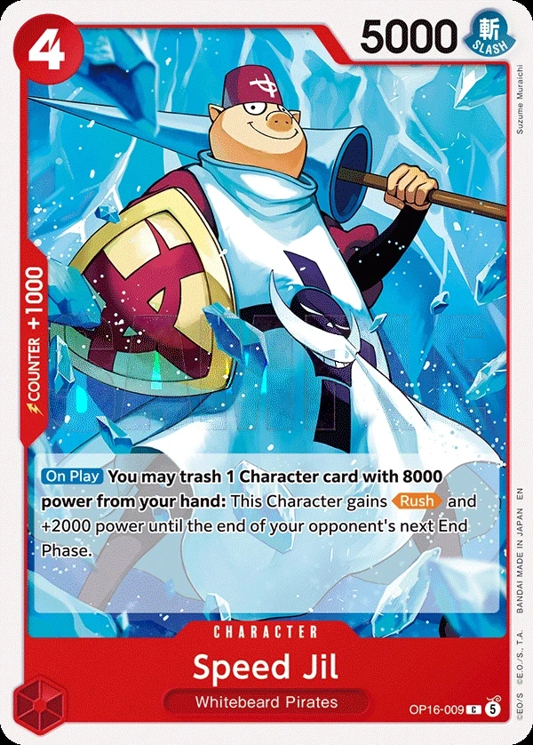 Speed Jil (OP16-009) One Piece card