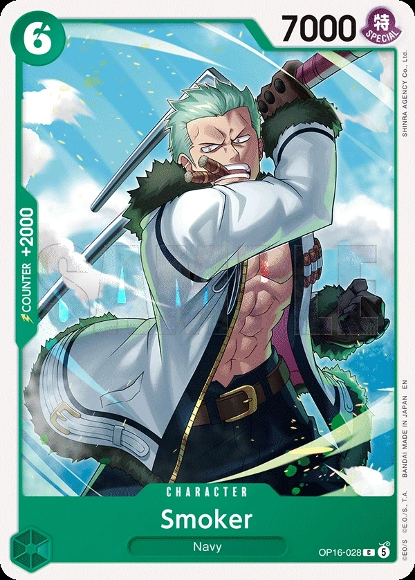 Smoker (OP16-028) One Piece card
