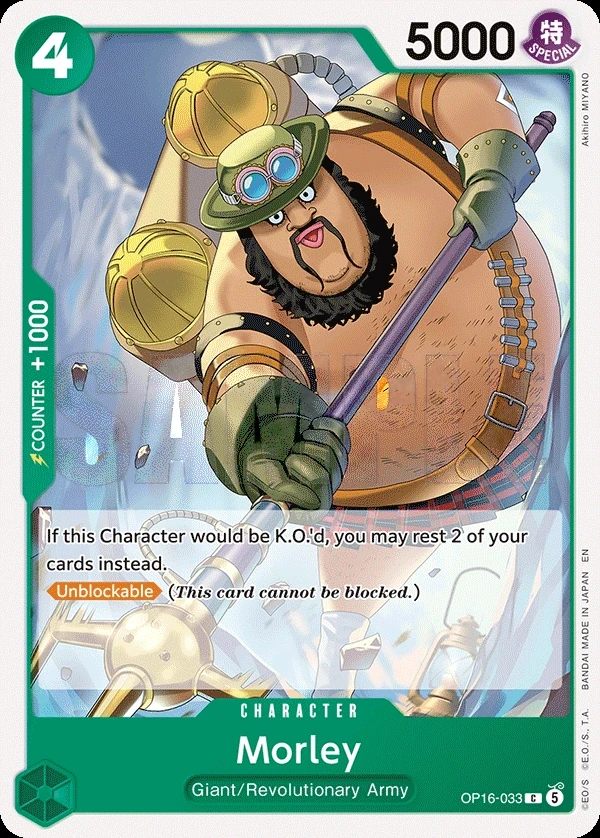Morley (OP16-033) One Piece card