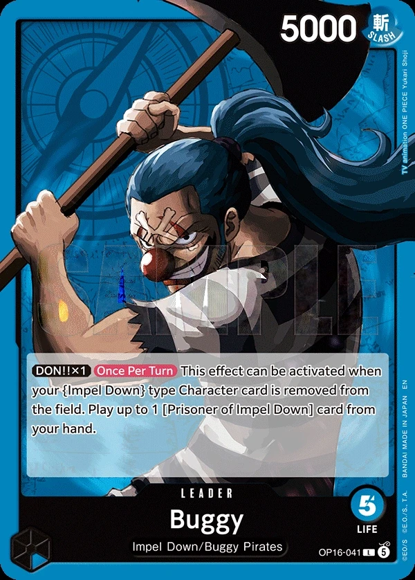 Buggy (OP16-041) One Piece card