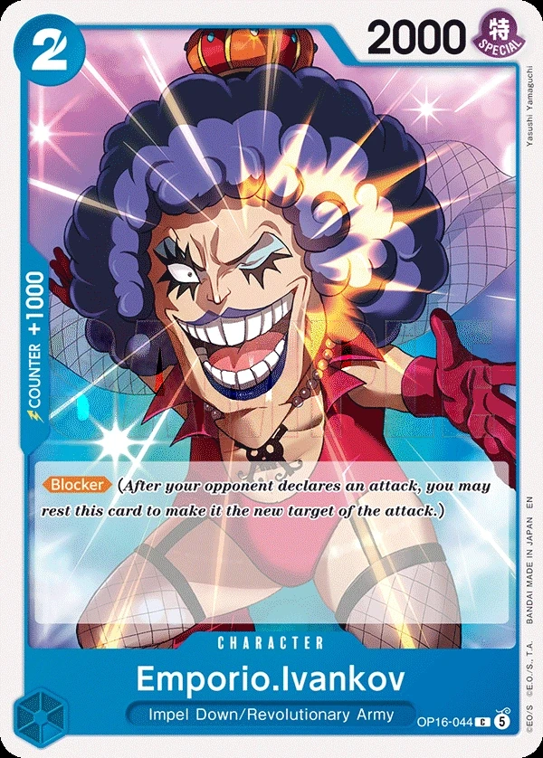 Emporio.Ivankov (OP16-044) One Piece card