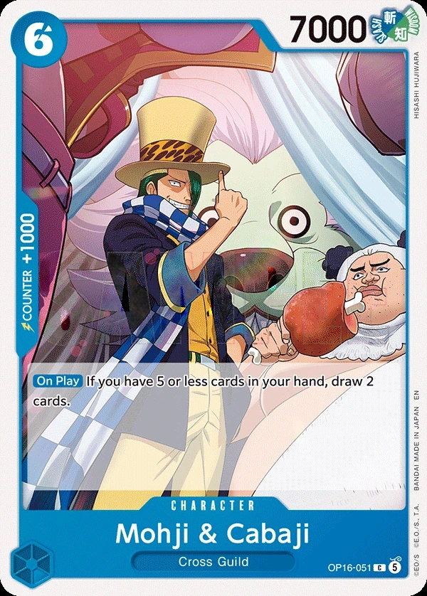 Mohji & Cabaji (OP16-051) One Piece card