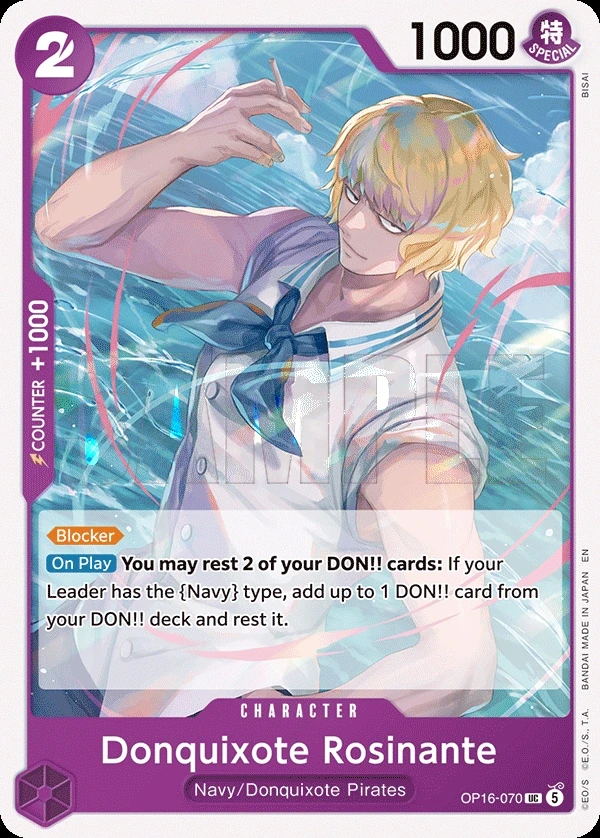 Donquixote Rosinante (OP16-070) One Piece card