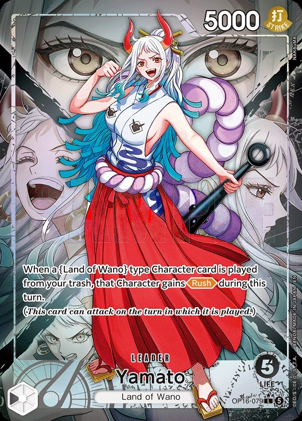 Yamato (OP16-079_p1) Alt Art One Piece card