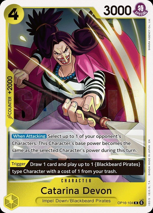 Catarina Devon (OP16-104) One Piece card