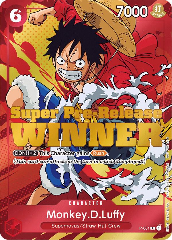 Monkey.D.Luffy (P-001_p2) Alt Art One Piece card