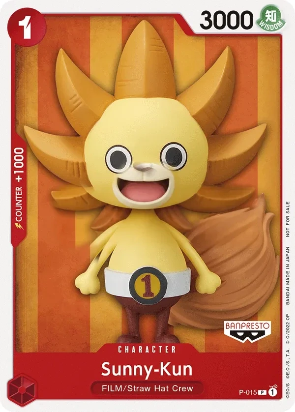 Sunny-Kun (P-015) One Piece card