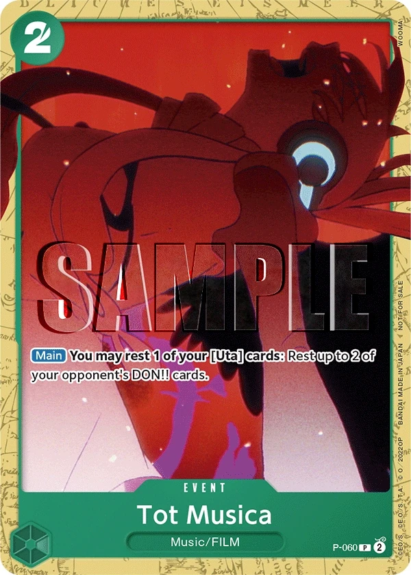 Tot Musica (P-060) One Piece card
