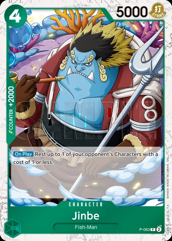 Jinbe (P-063) One Piece card