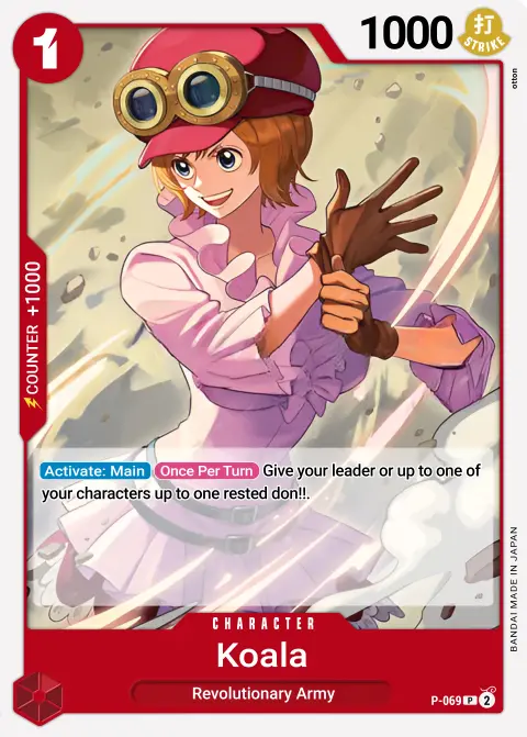 Koala (P-069) One Piece card