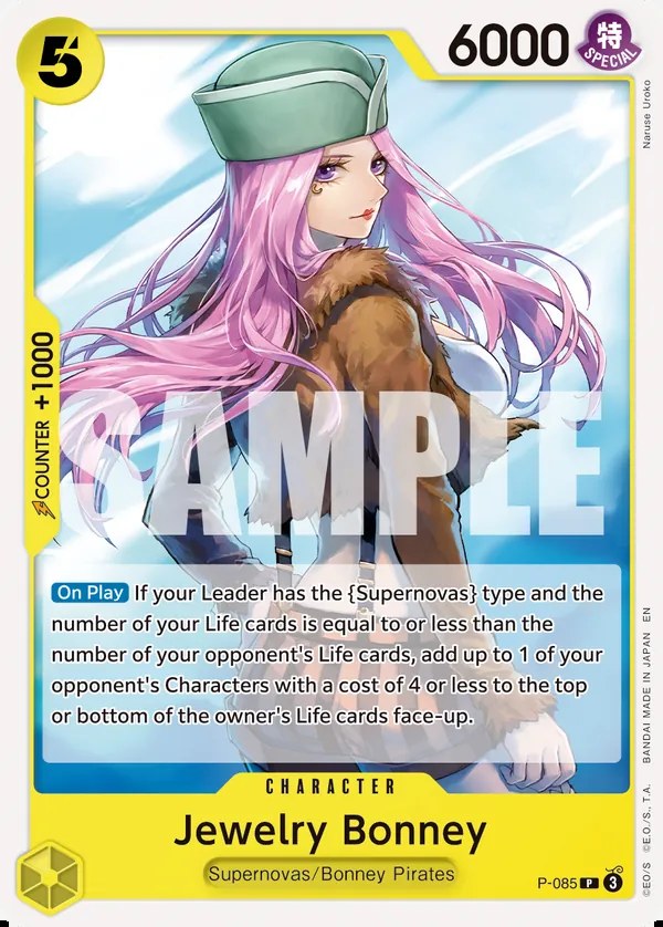 Jewelry Bonney (P-085_p1) Alt Art One Piece card