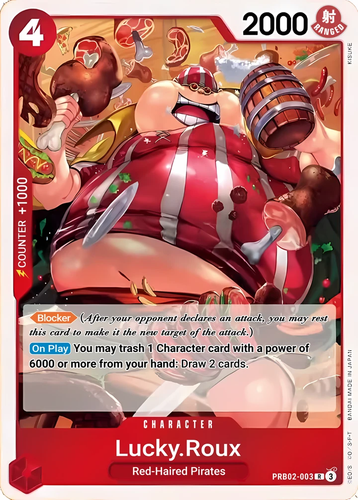 Lucky.Roux (PRB02-003) One Piece card
