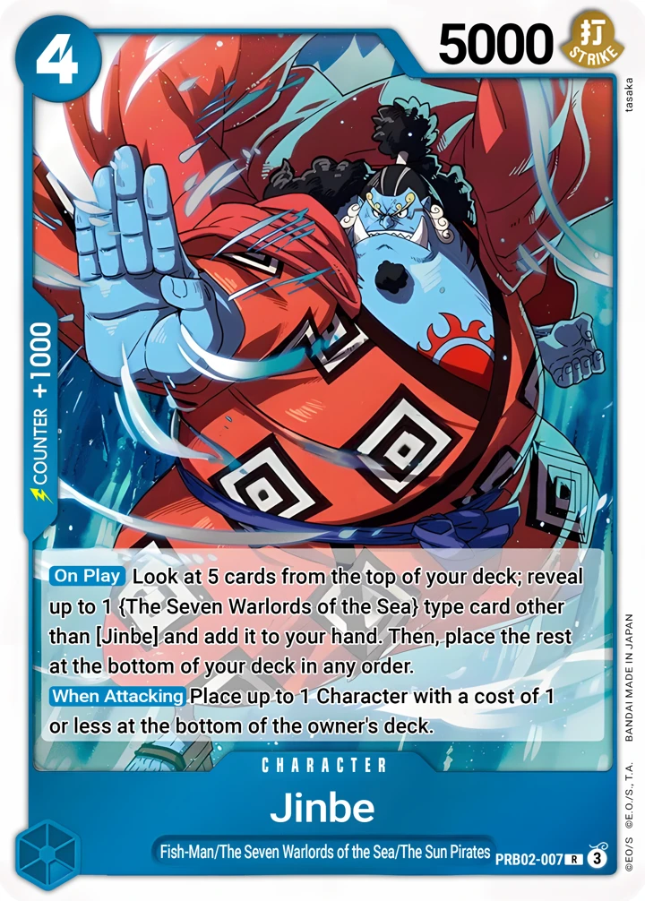 Jinbe (PRB02-007) One Piece card