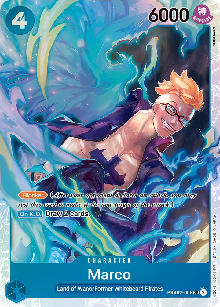 Marco (PRB02-008) One Piece card