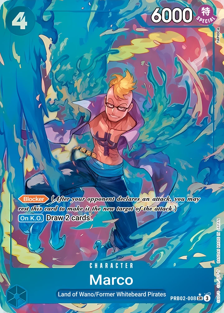 Marco (PRB02-008_p1) Alt Art One Piece card