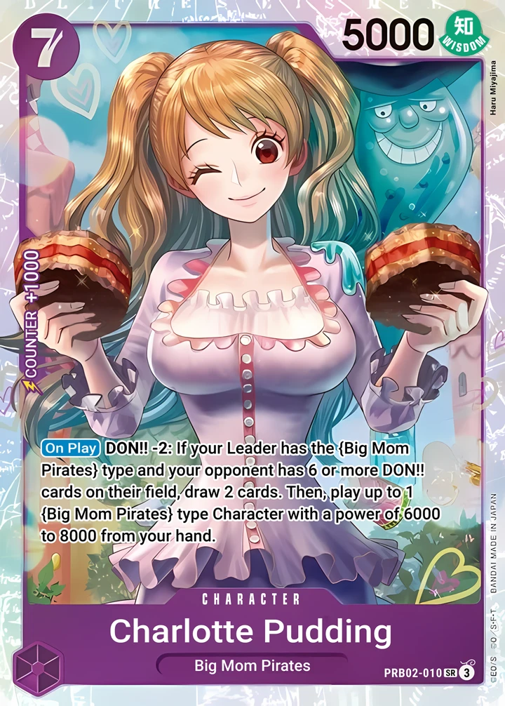 Charlotte Pudding (PRB02-010) One Piece card