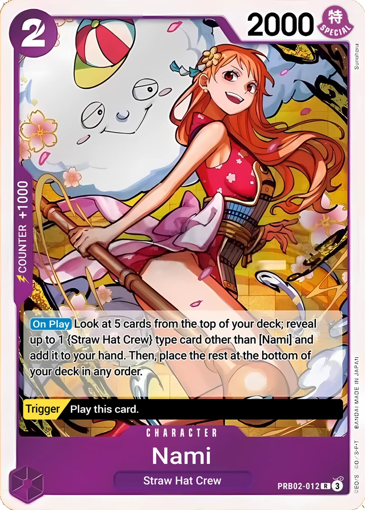Nami (PRB02-012) One Piece card