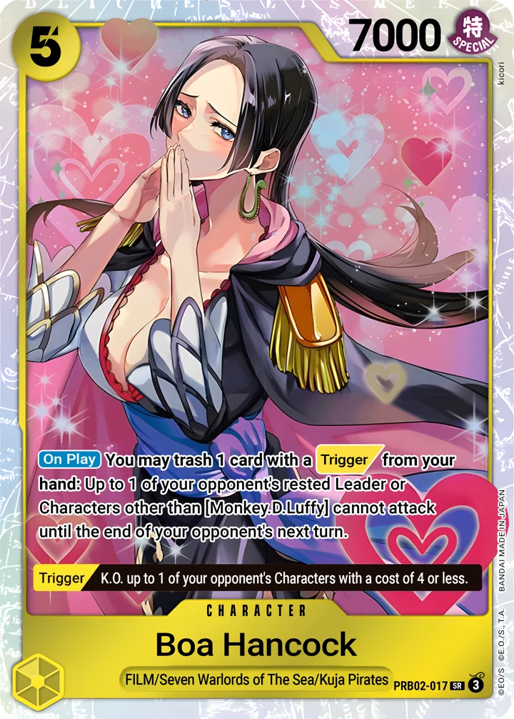 Boa Hancock (PRB02-017) One Piece card
