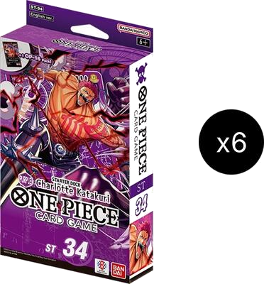 Starter Deck 34: PURPLE Charlotte Katakuri Display
