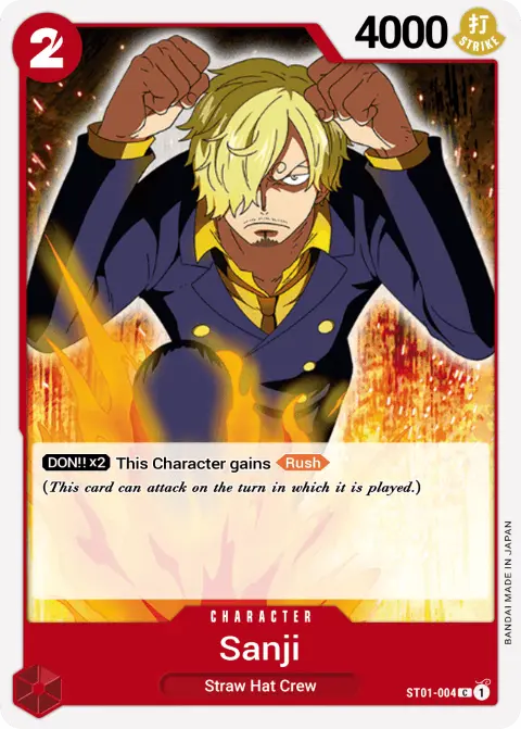 Sanji (ST01-004) One Piece card