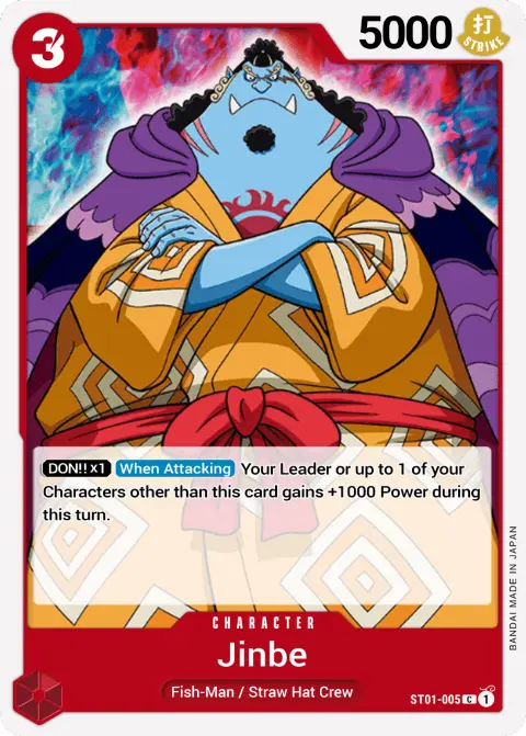 Jinbe (ST01-005) One Piece card