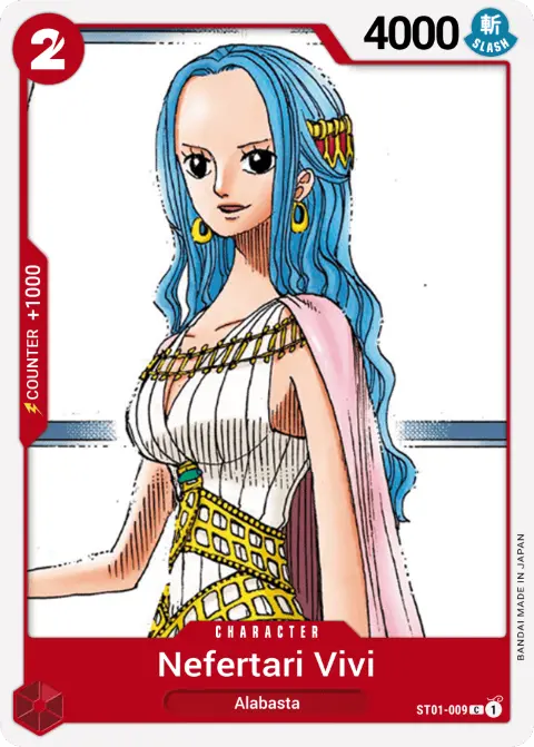 Nefeltari Vivi (ST01-009) One Piece card