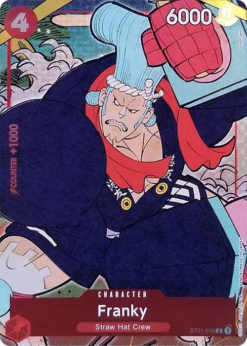 Franky (ST01-010_p2) Alt Art One Piece card