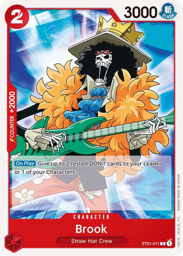 Brook (ST01-011_p4) Alt Art One Piece card