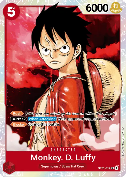 Monkey.D.Luffy (ST01-012) One Piece card