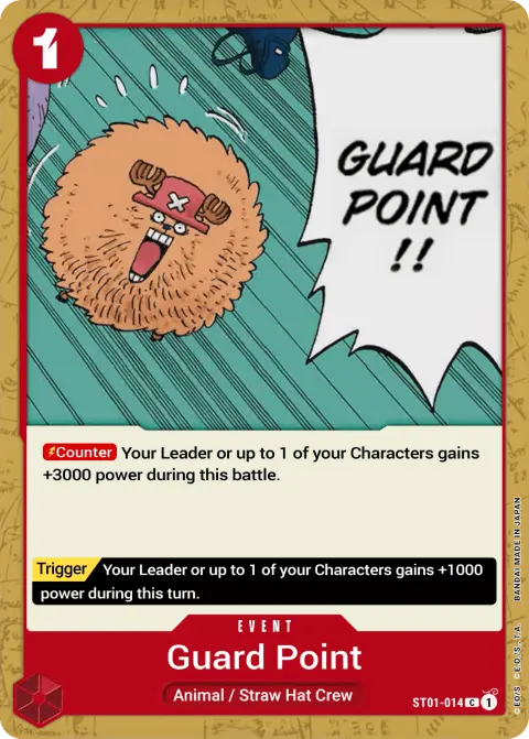 Guard Point (ST01-014) One Piece card
