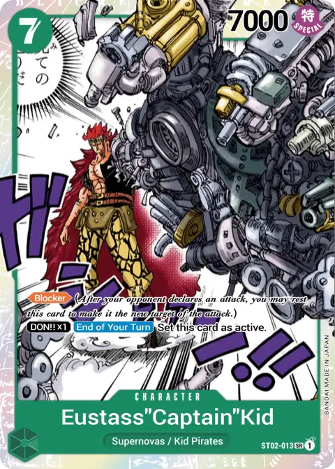 Eustass"Captain"Kid (ST02-013) One Piece card