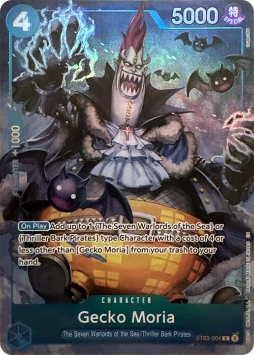 Gecko Moria (ST03-004_p3) Alt Art One Piece card