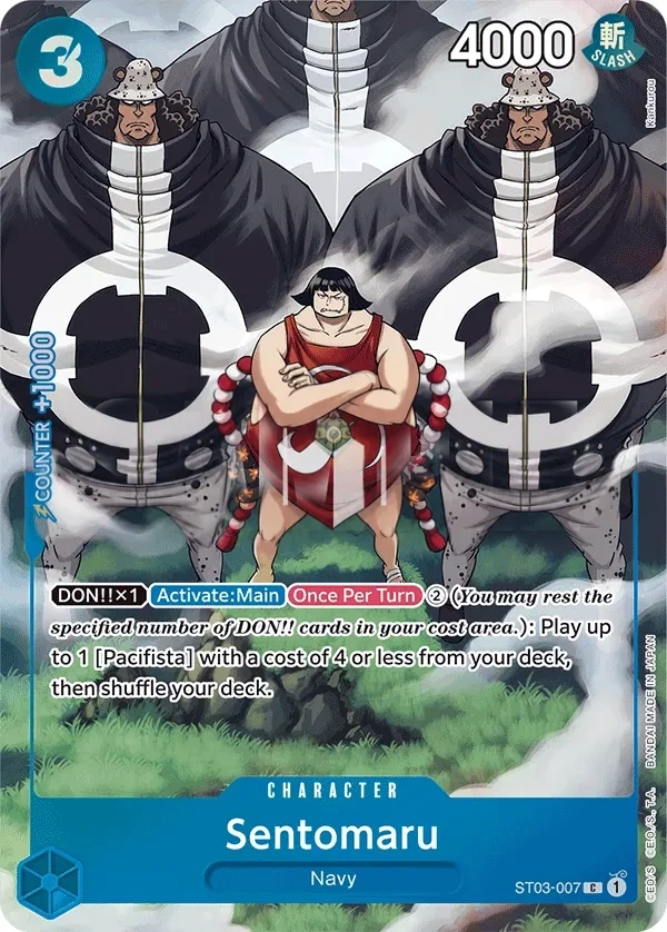 Sentomaru (ST03-007_p2) Alt Art One Piece card