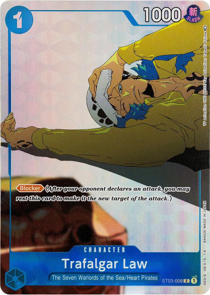 Trafalgar Law (ST03-008_p1) Alt Art One Piece card
