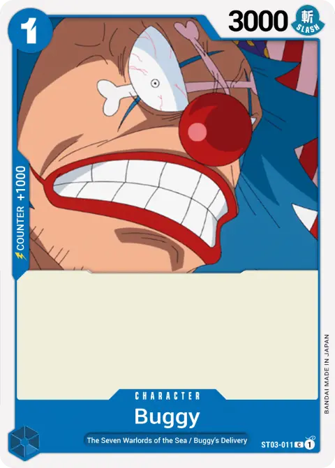 Buggy (ST03-011) One Piece card