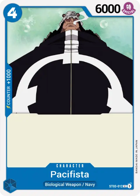 Pacifista (ST03-012) One Piece card