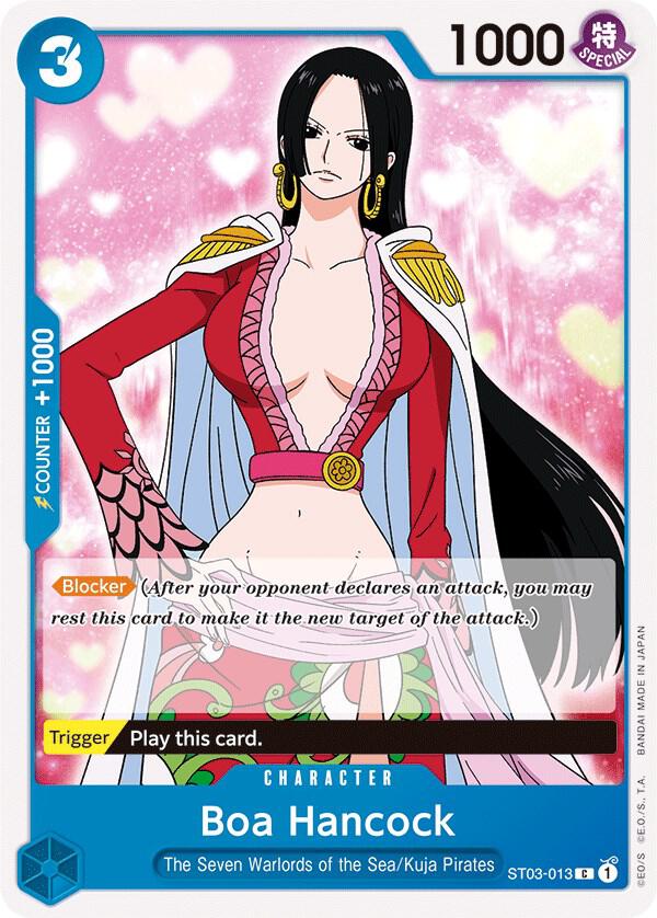 Boa Hancock (ST03-013_r1) Reprint One Piece card