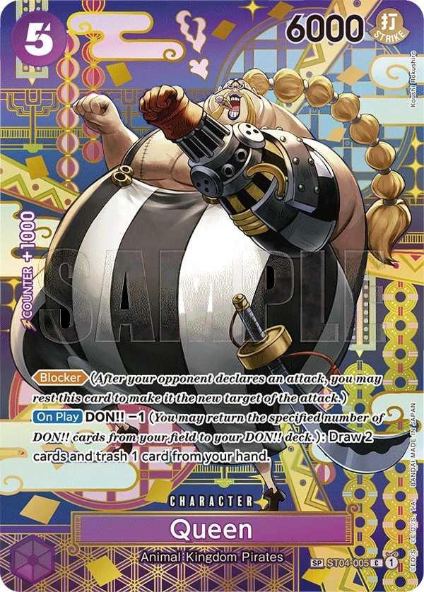 Queen (ST04-005_p1) SP One Piece card