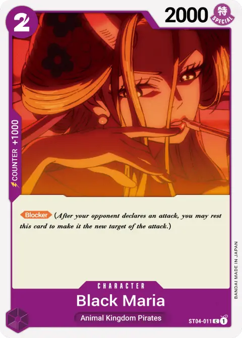 Black Maria (ST04-011) One Piece card