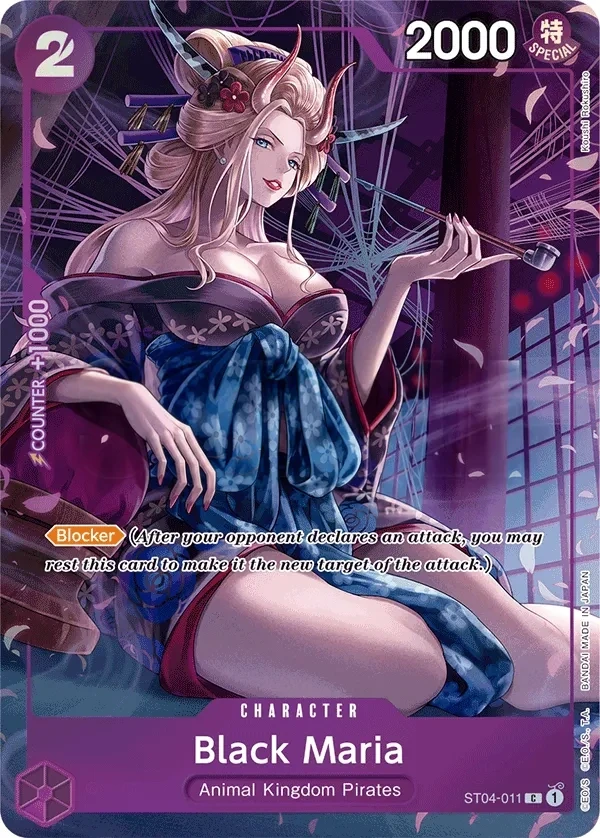Black Maria (ST04-011_p2) Alt Art One Piece card