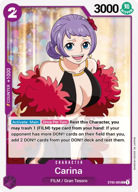 Carina (ST05-005) One Piece card